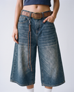 Sable Wide-Leg Jorts