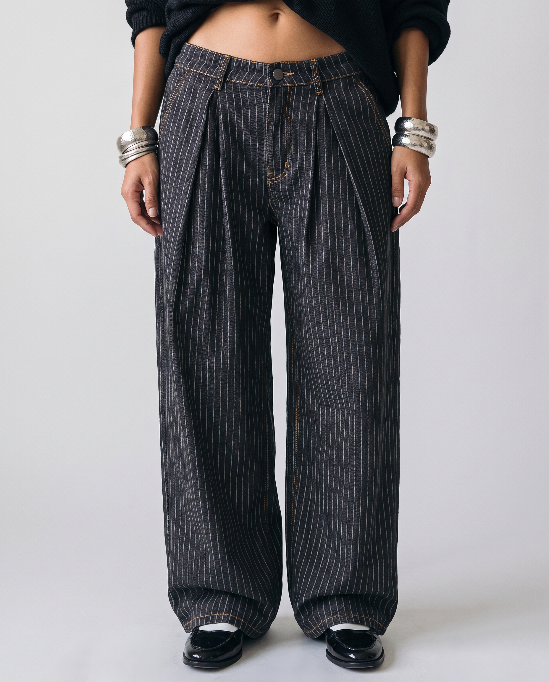 Vittoria Pinstripe Trousers