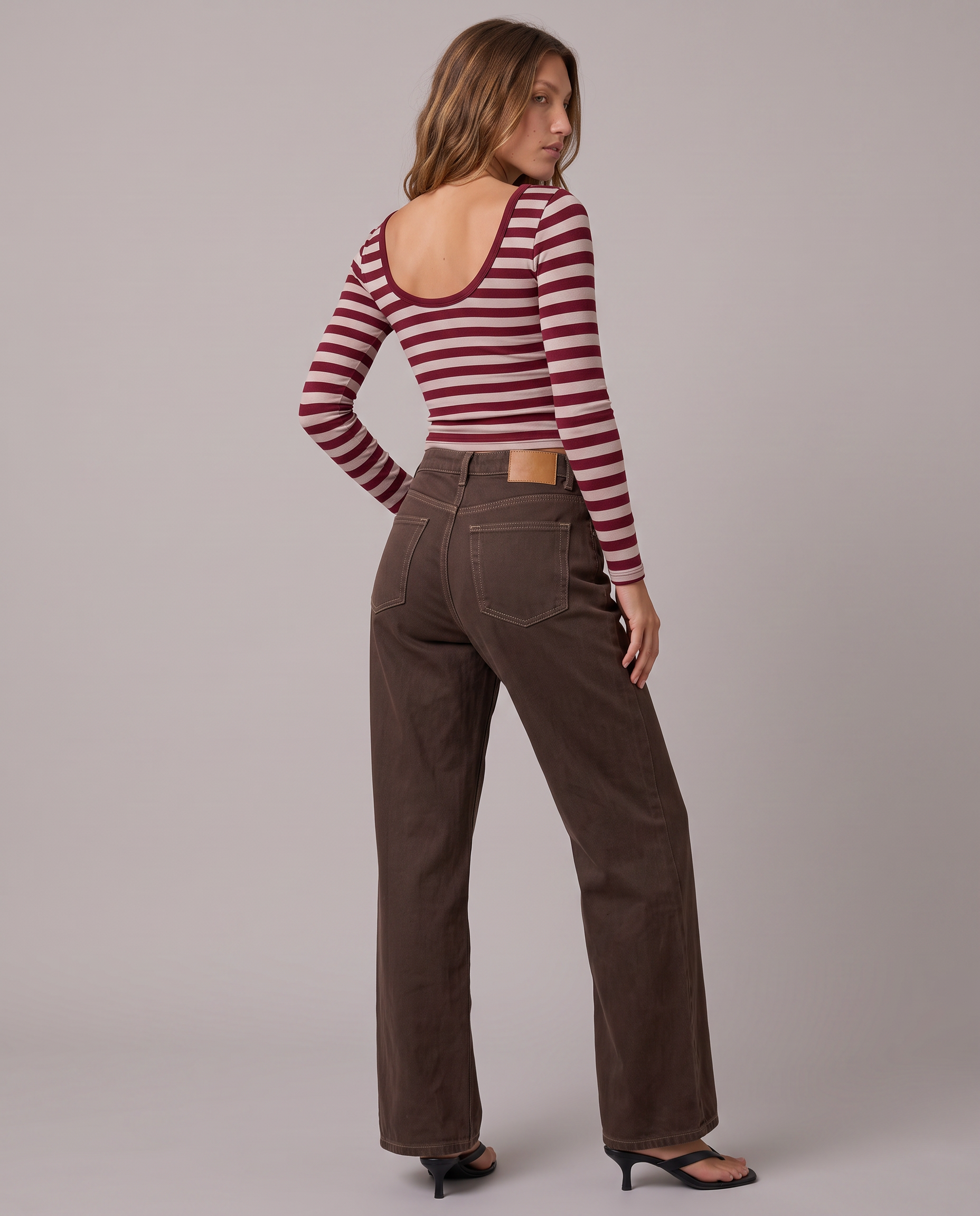 Constance Straight-Leg Denim Jeans
