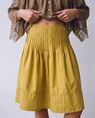 Beatrix Pintuck Balloon Skirt