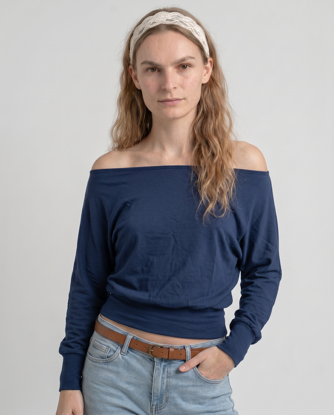 Odalya Off-Shoulder Batwing Top