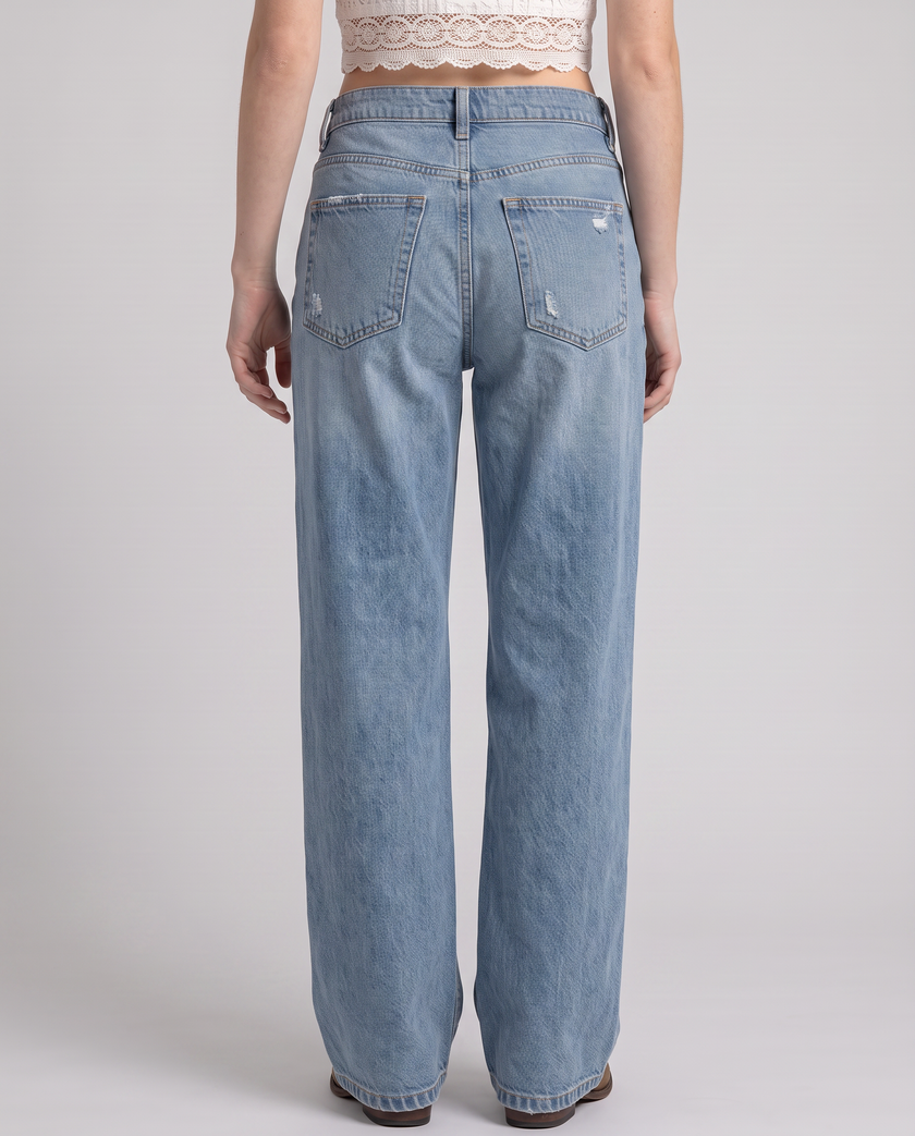 Josephine Low-Rise Wide-Leg Jeans