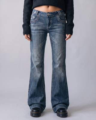 Seren Low-Rise Flare Jeans