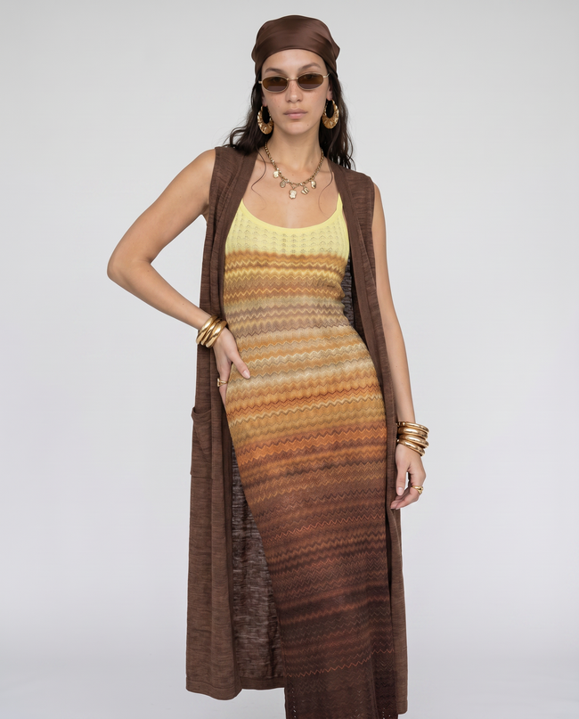 Canyon Sunset Maxi Dress