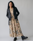 Lurleen Botanical Print Midi Dress