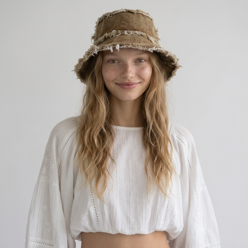 The Frayed Edge Bucket Hat