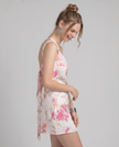 Josephine Tie-Back Mini Dress