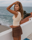 Matilda Draped V-Neck Top