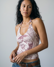 Rosalie Floral Halter Top