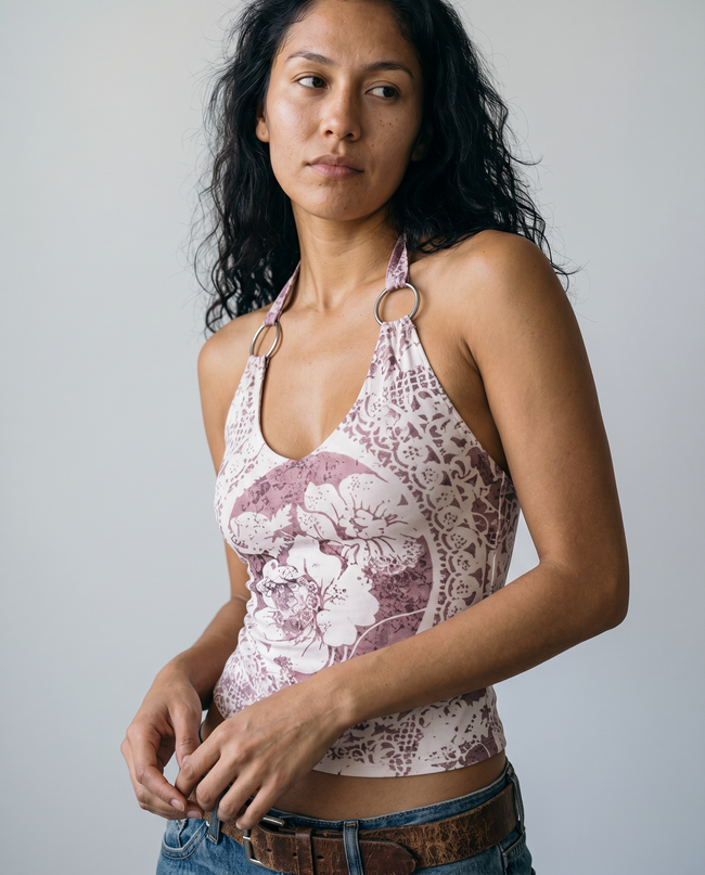 Rosalie Floral Halter Top