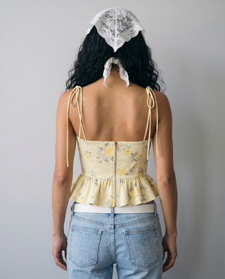 Marielle Floral Bustier Top