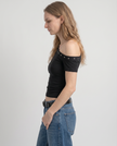 Odalys Studded Off-Shoulder Top