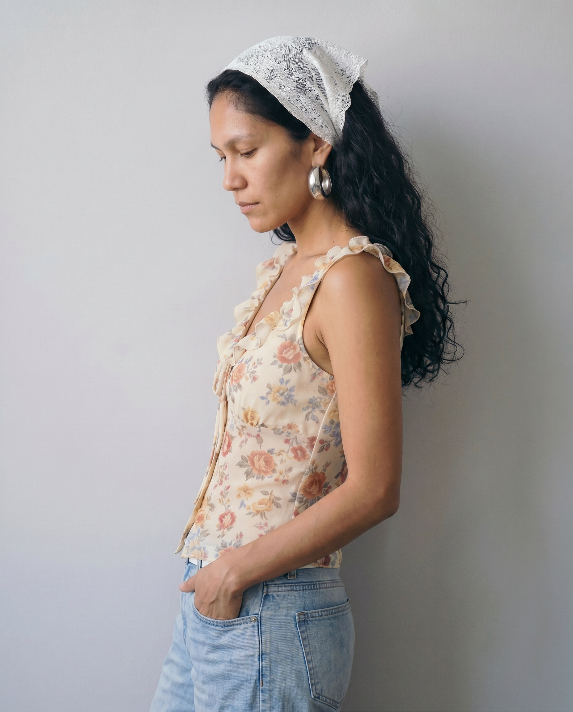 Beatrix Ruffle Floral Top