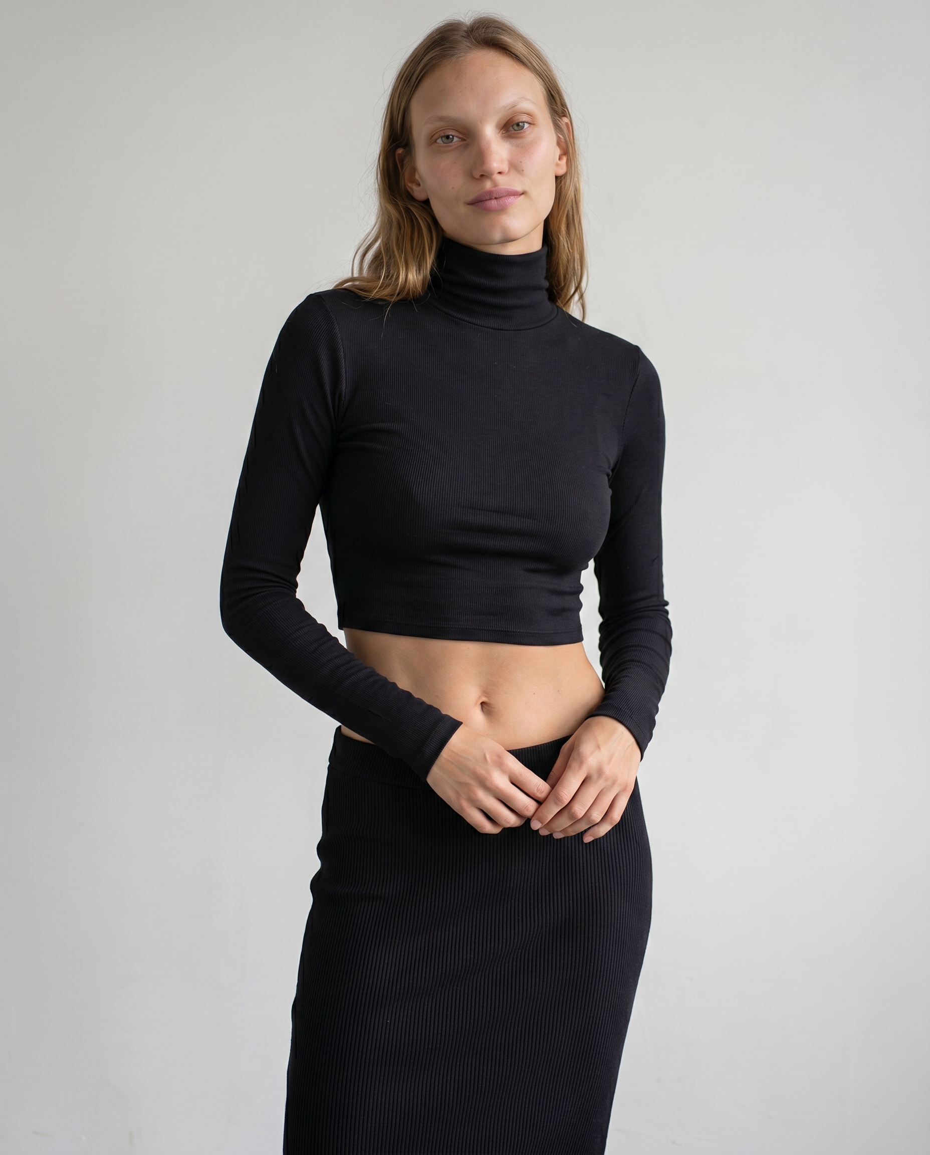 Odessa Turtleneck Crop Top
