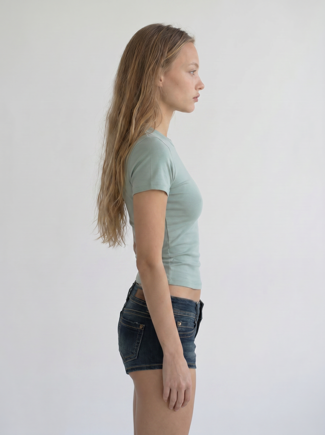 Josie Denim Micro Shorts