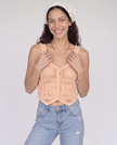 Willowdean Crochet Vest Blouse