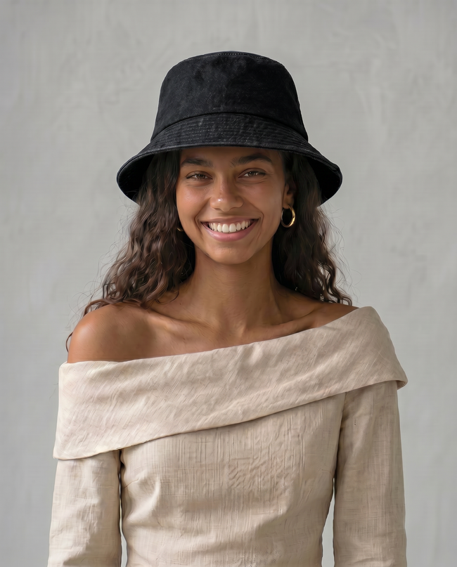 The Clean Denim Bucket Hat