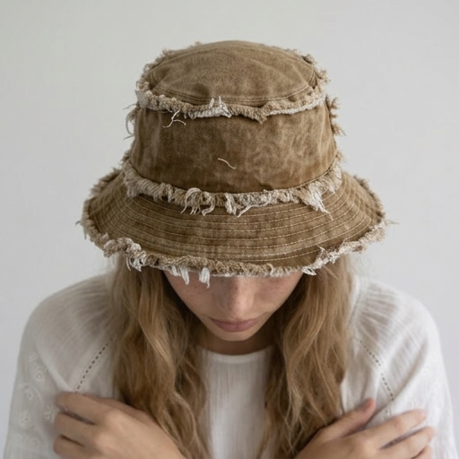The Frayed Edge Bucket Hat
