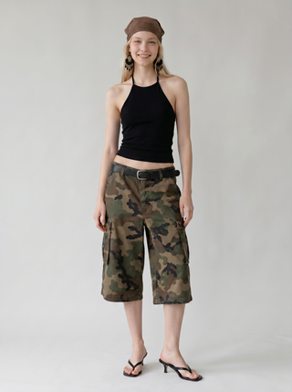 Camilla Camo Cargo Shorts