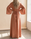 Henrietta Bell-Sleeve Maxi Dress