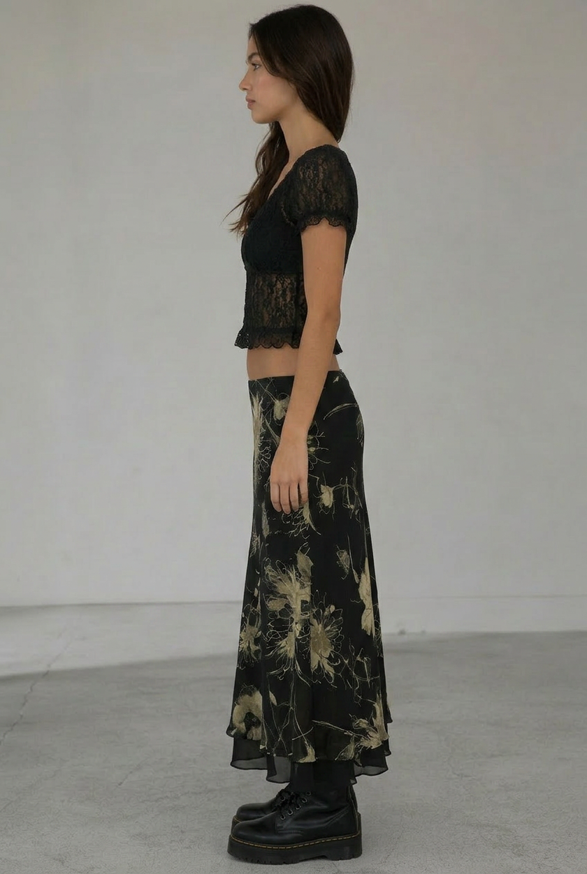 The Midnight Garden Skirt