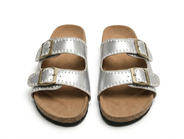 The Silver Siren Sandal