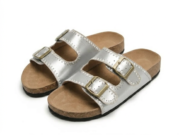 The Silver Siren Sandal