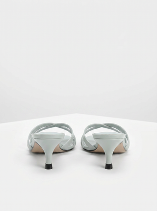 Noelia Strappy Kitten Heel Sandals