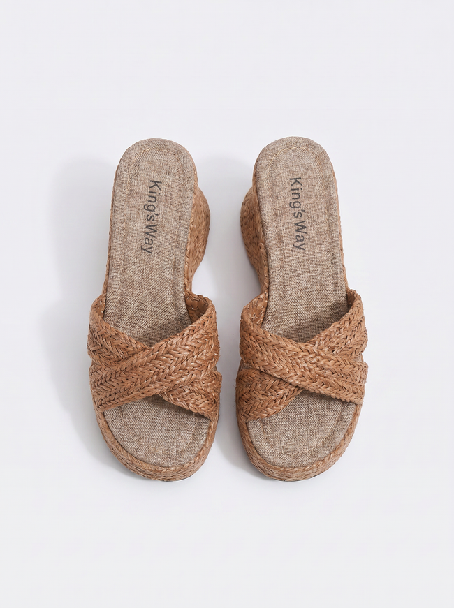 The Woven Obsession Wedge