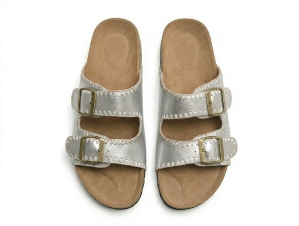 The Silver Siren Sandal