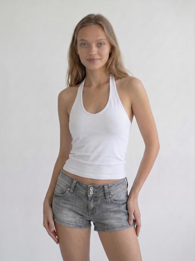 Josie Denim Micro Shorts