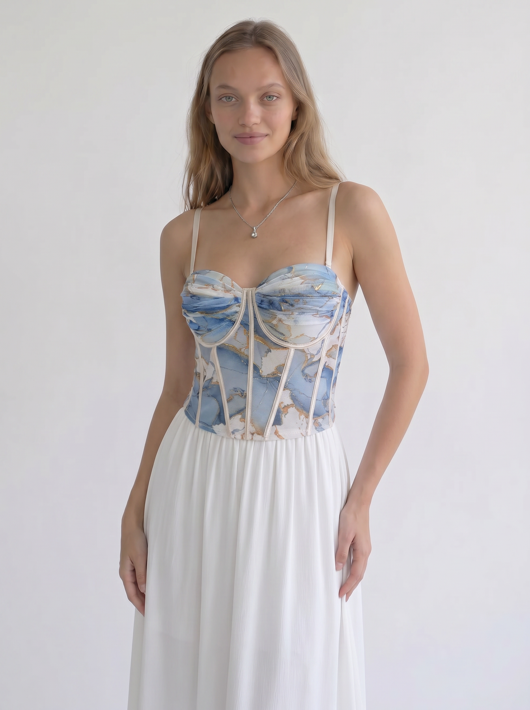 The Marble Luxe Corset