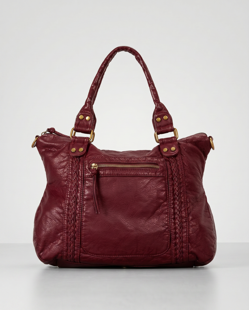 The Braided Edge Satchel