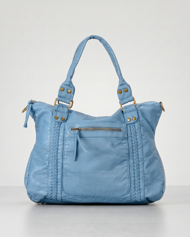 The Braided Edge Satchel