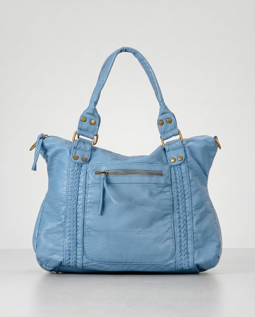 The Braided Edge Satchel