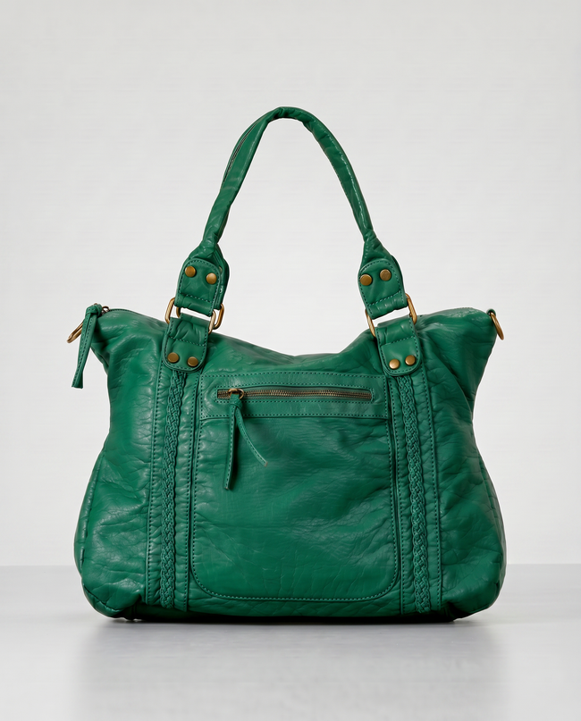 The Braided Edge Satchel