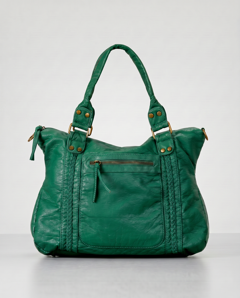 The Braided Edge Satchel