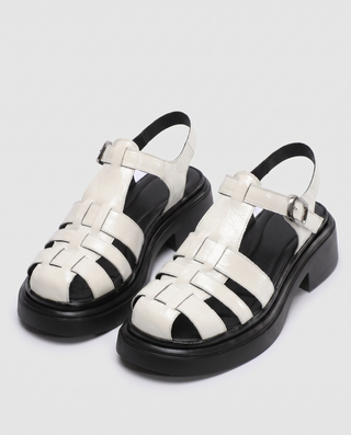 Fernanda Reyes Fisherman Platform Sandals