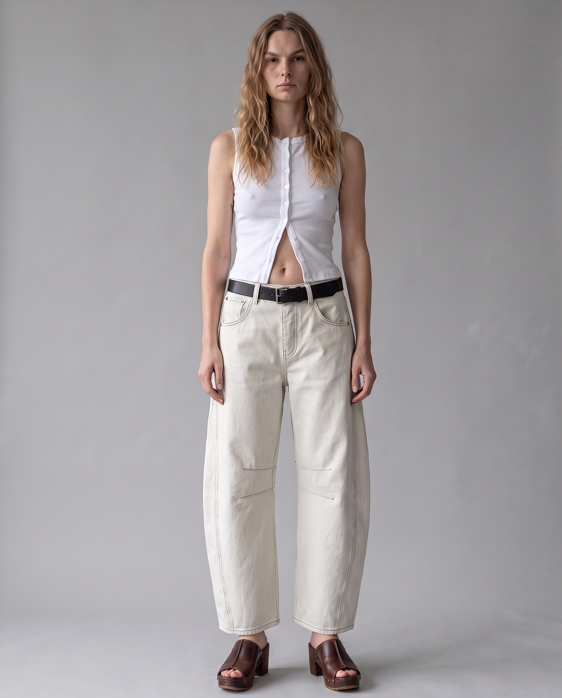 Celestine Denim Barrel Jeans