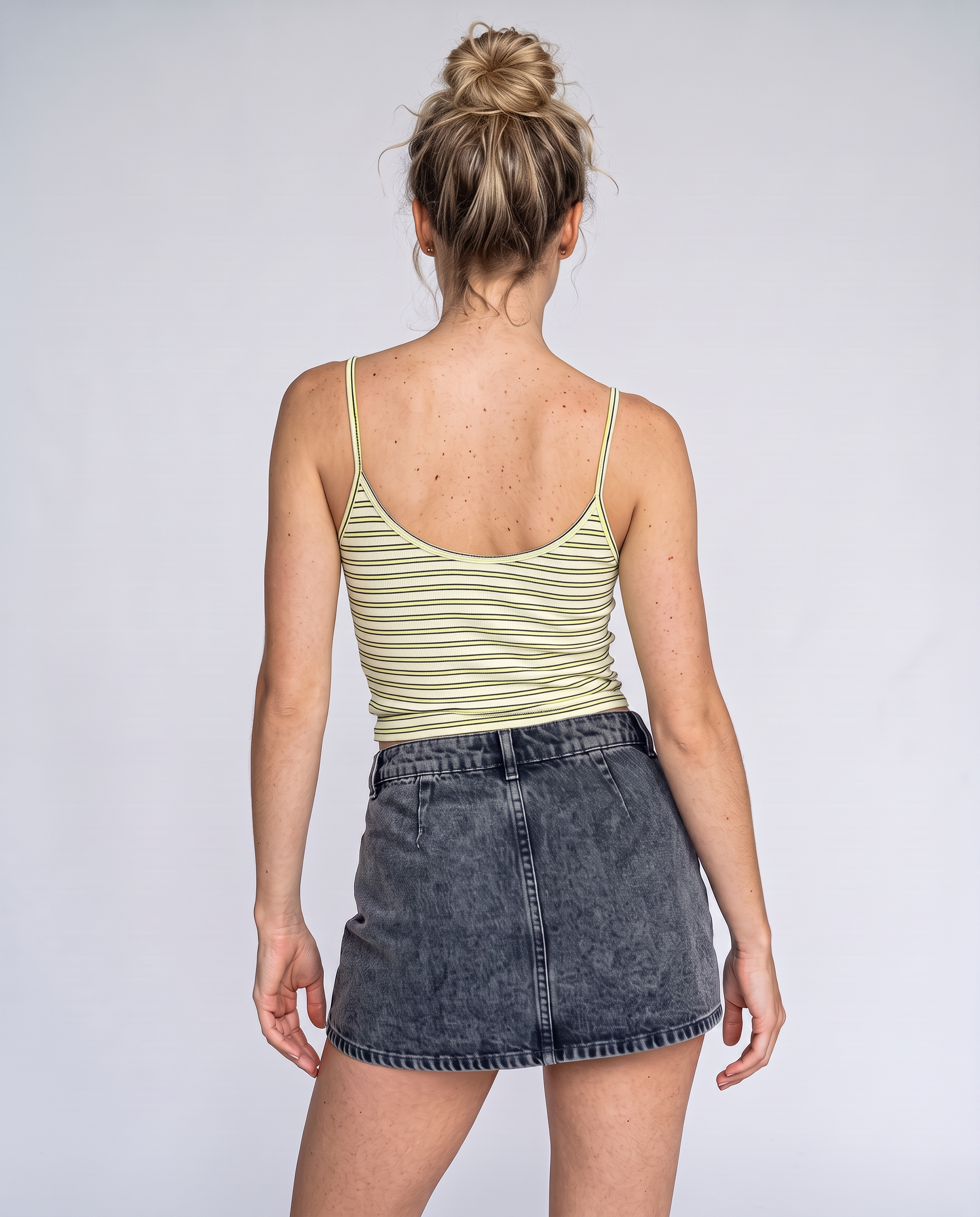 Verity Wrap Denim Skort