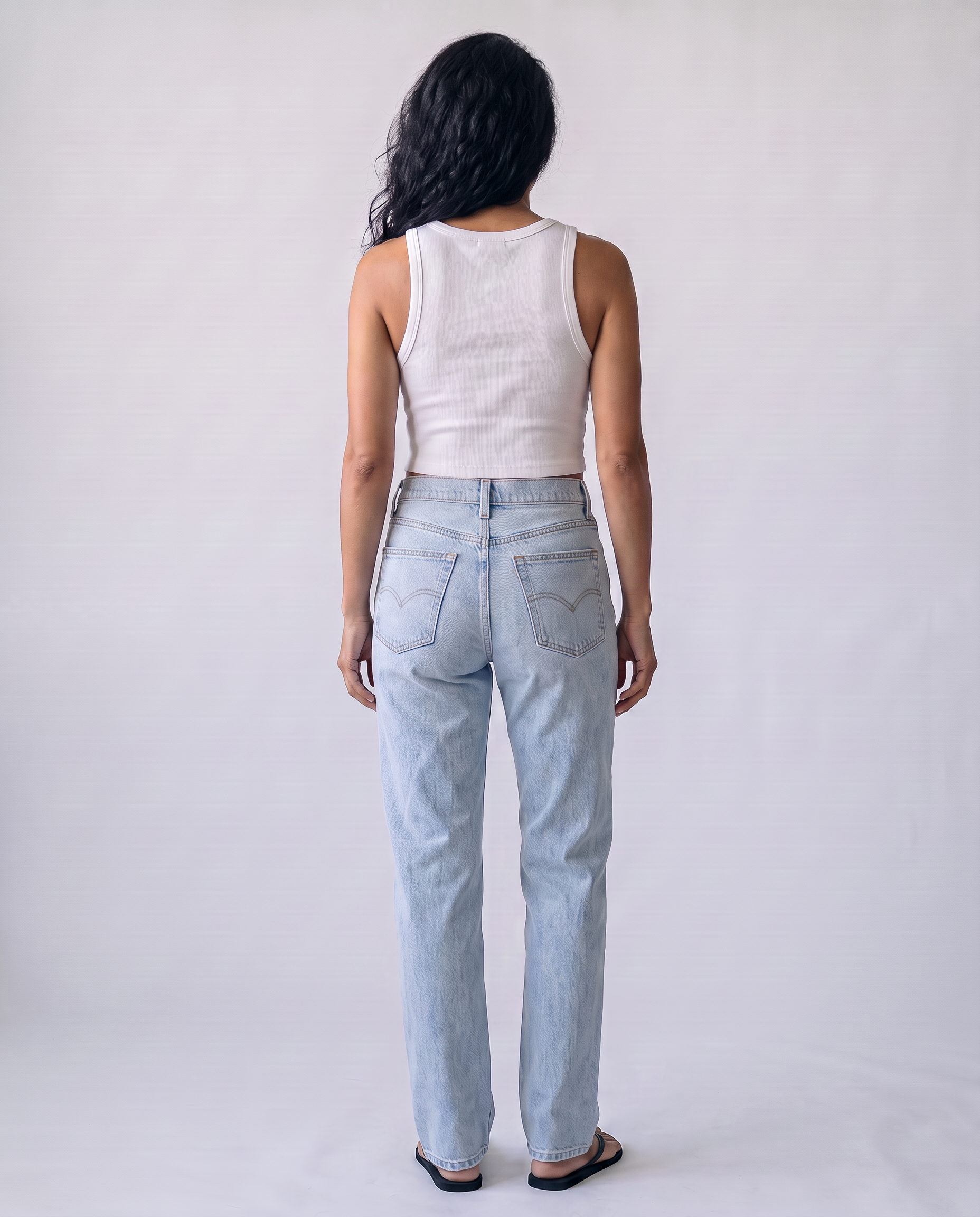Clementine Straight-Leg Denim Jeans