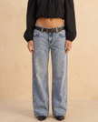 Solène Low Rise Wide Leg Jean