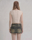 The Wildflower Denim Skirt