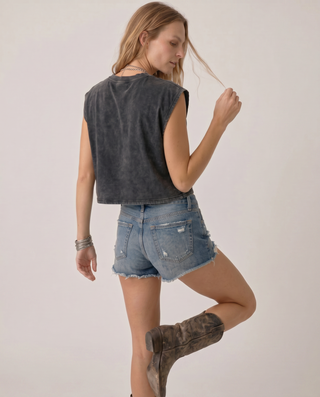 Théodora Washed Muscle Tee