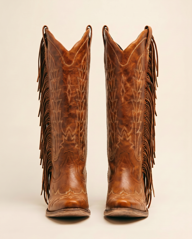 The Fringe & Arrow Western Boot