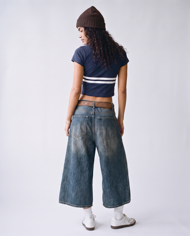 Sable Wide-Leg Jorts