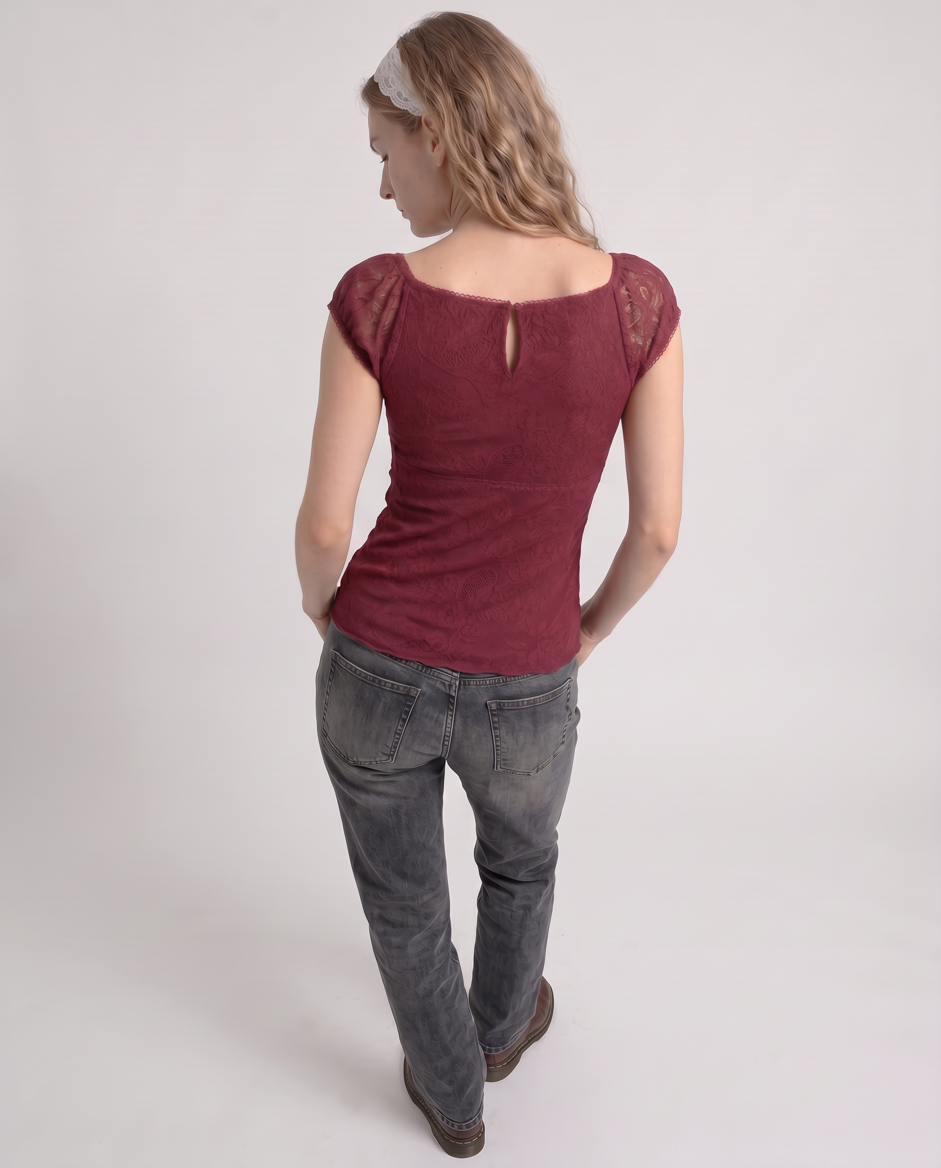 Bonnie Lace Empire Top