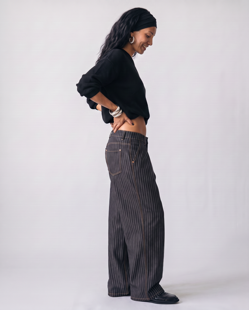 Vittoria Pinstripe Trousers