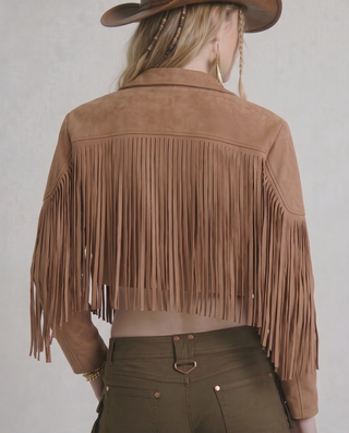 Cheyenne Fringe Suede Jacket