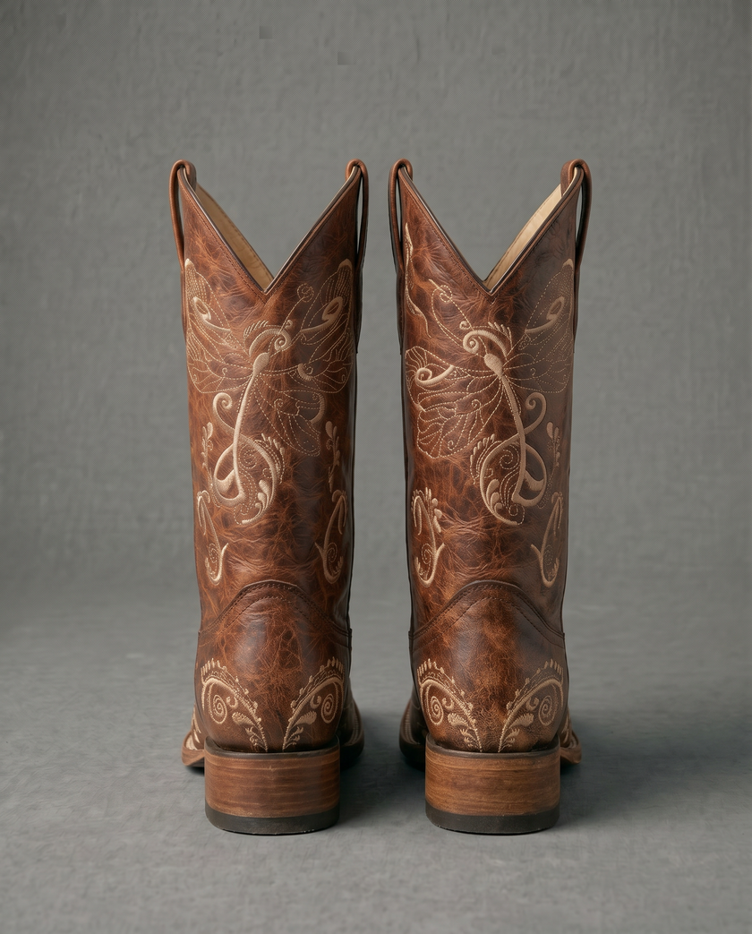 The Peacock & Paisley Western Boot